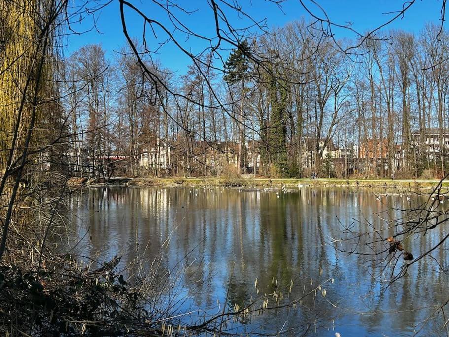 Charmante Und Zentrale Wohnung Am Weiherpark アルボン エクステリア 写真